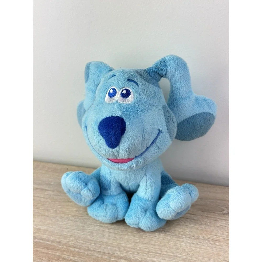 BLUE Blues Clues and You Beanbag Small Plush Toy 7